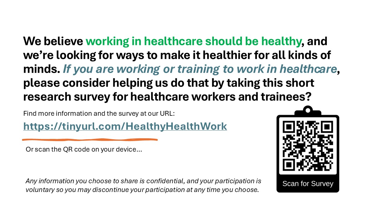 A QR Code linking to an important study mentioned in this podcast